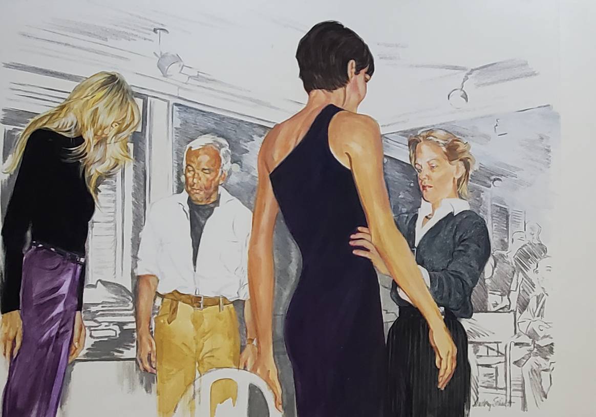 Putting it Together, Acrylic on Canvas, by Audrey Schilt