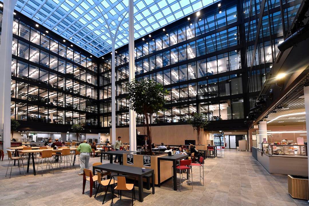 Blick in die neue Deutschland-Zentrale von Amazon in München