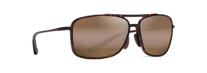 Kaupo Gap Aviator Polarized Sunglasses | Tortoise Frames with HCL Bronze Lenses | Maui Jim