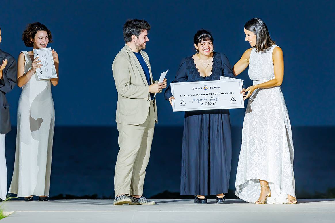 Margarida Aurembiaix, ganadora del certamen Futur Adlib 2024.