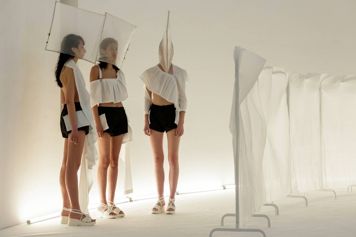 Imagen: Txell Miras, colección Identidad en 080 Barcelona Fashion