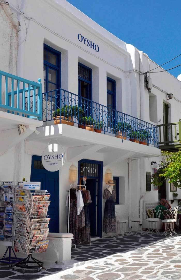 Oysho refuerza su apuesta por locaciones tusísticas con la apertura de una temporary store en Mykonos