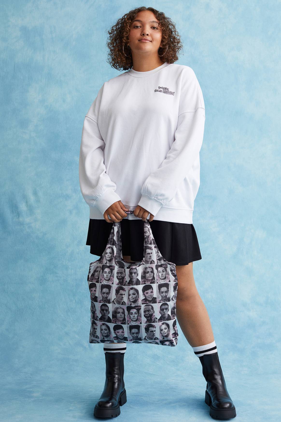 De 'Back-to-campus'-collectie geïnspireerd op Netflix's serie Sex Education. Credit: H&M