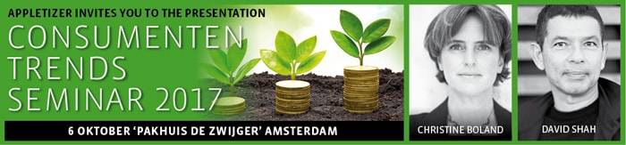 6 oktober Consumententrends Seminar met Christine Boland