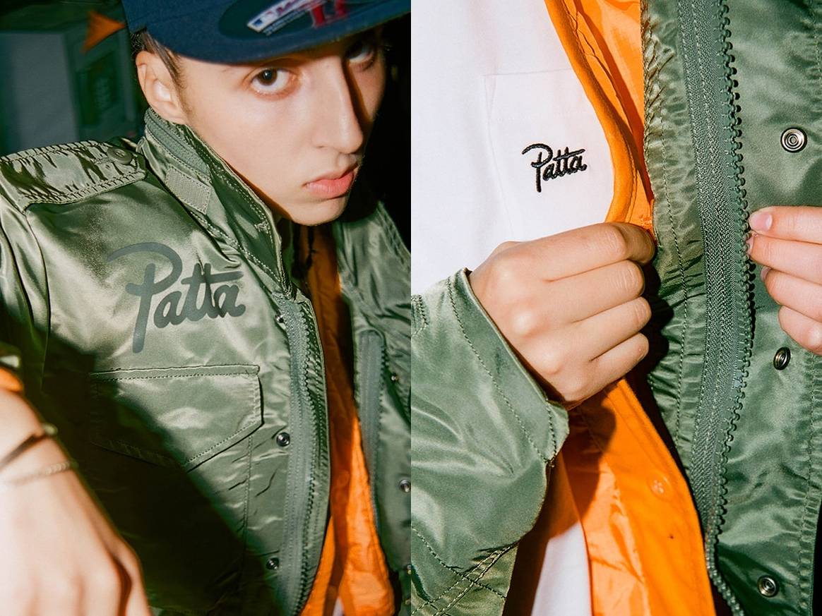 Alpha Industries x Patta