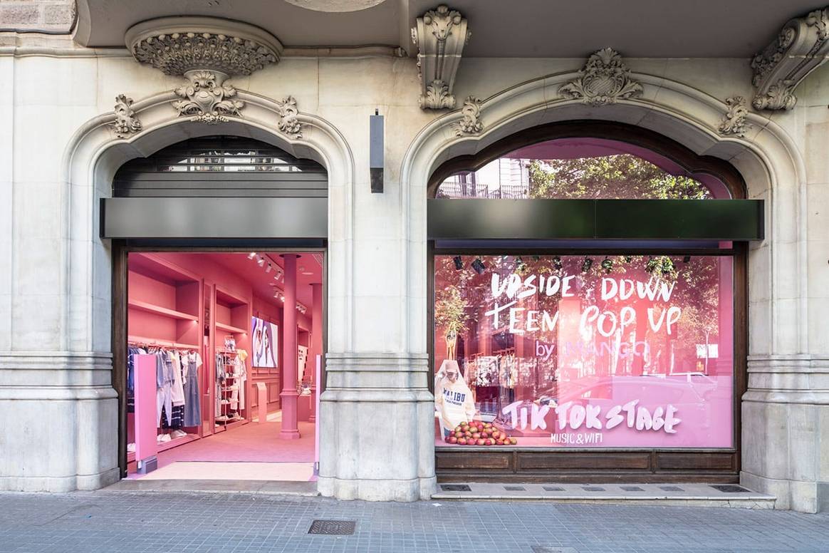 Mango se abre a la “generación TikTok” con la primera pop-up de su línea “Mango Teen”