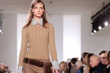 Flirty glamour at Kors, curves at Boss