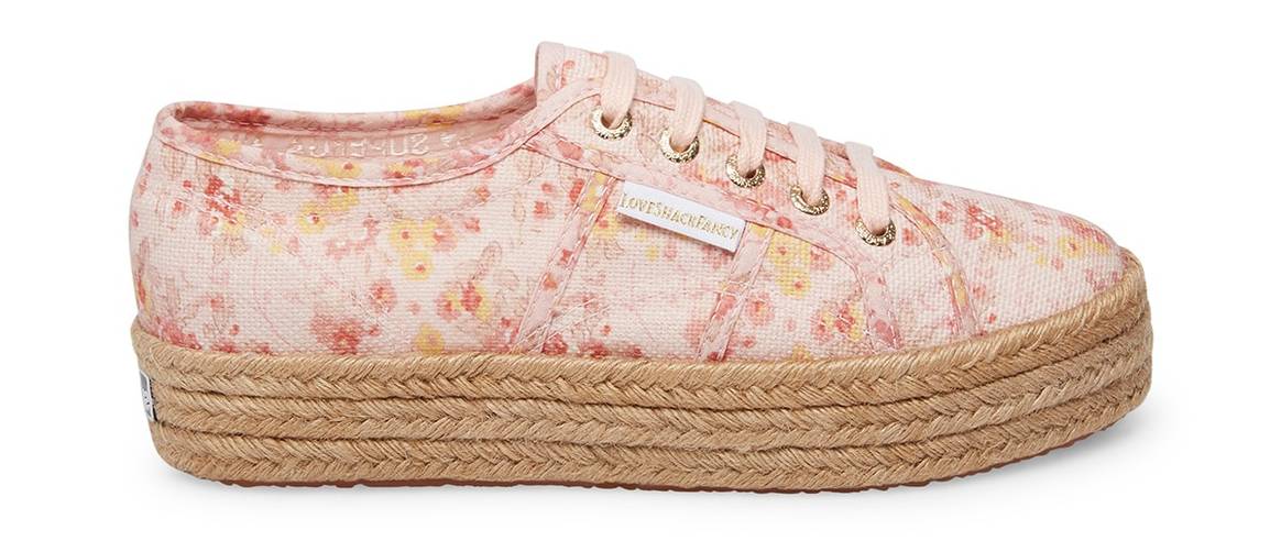 Superga releases second installment of collaboration with LoveShackFancy