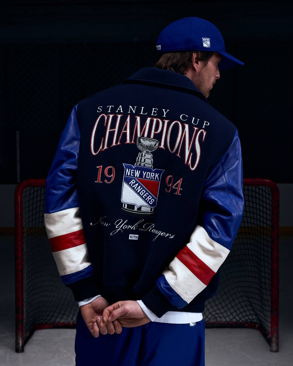 Kith for the New York Rangers collection