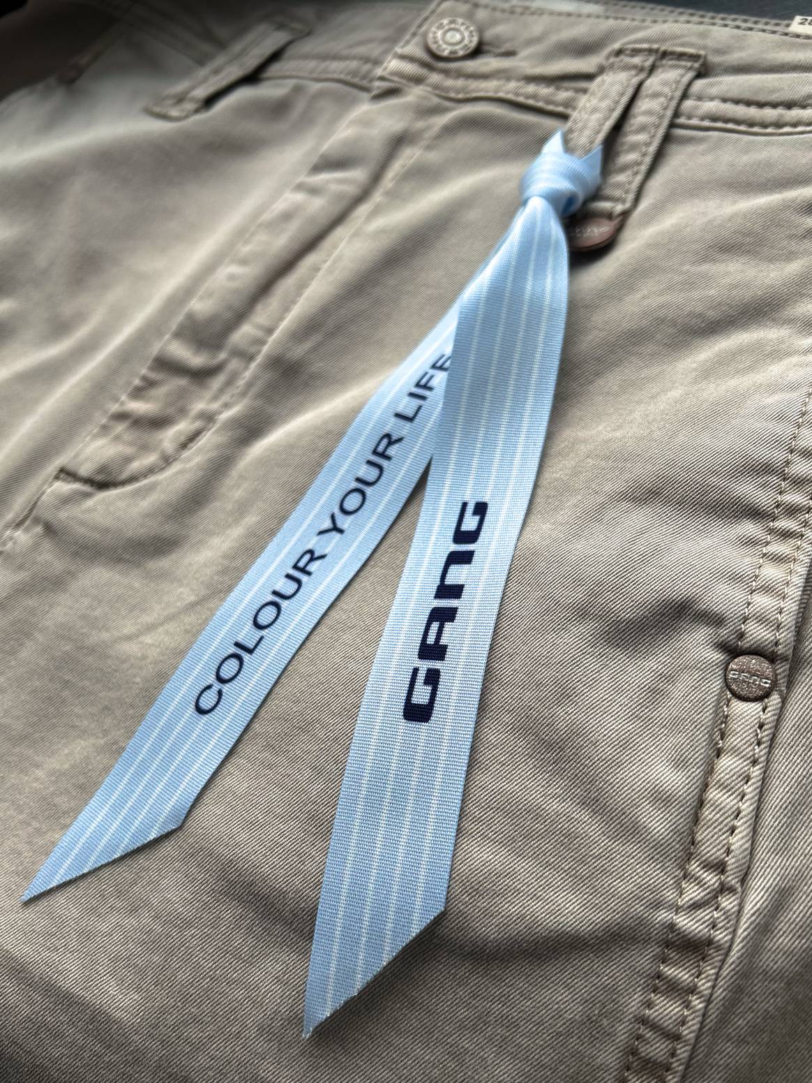 Bandanhänger der Cotton-Teile.