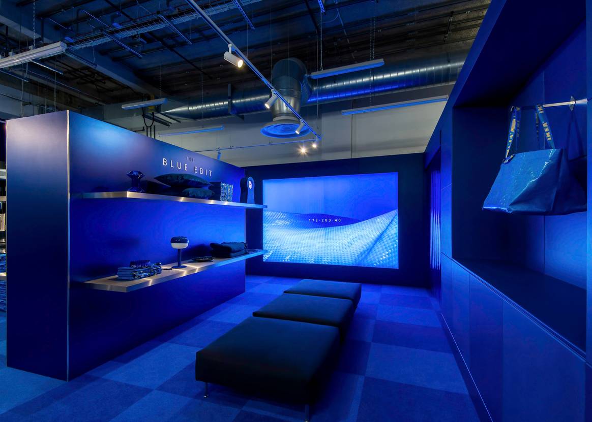 Ikea's 'Hus of Frakta' pop-up store in London.