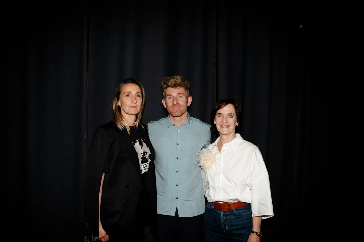 An Kluft,, Simon Gryspeert en Ann Claes.
