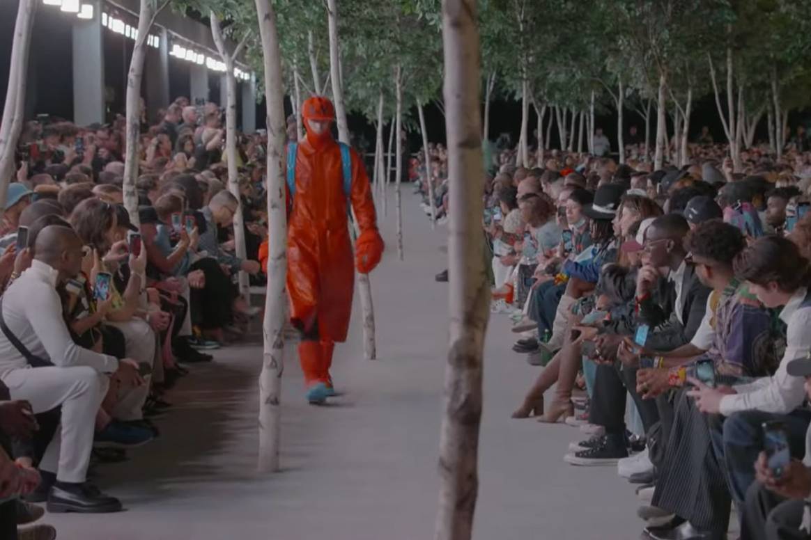 Photo Credits: Louis Vuitton, desfile “7.2” de la colección masculina Primavera/Verano 2022 de Virgil Abloh. Louis vuitton.