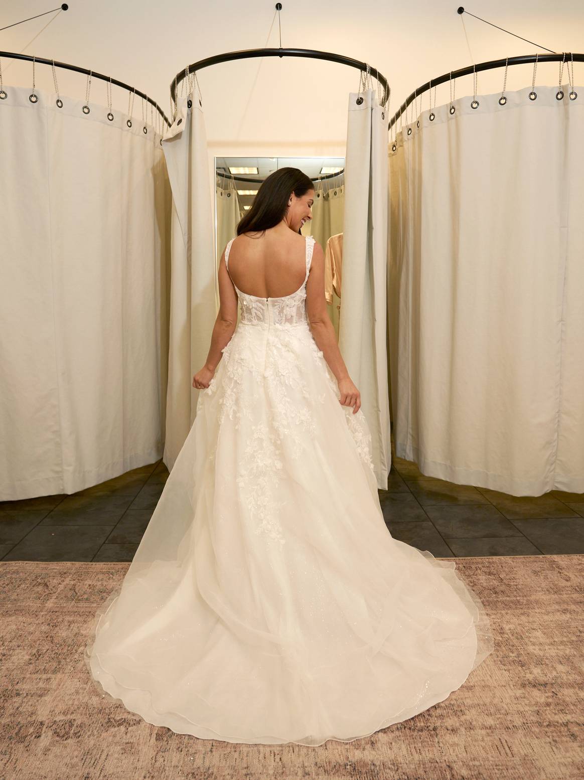David’s Bridal's new retail concept, ‘Diamond & Pearls’, in Delray Beach, Florida