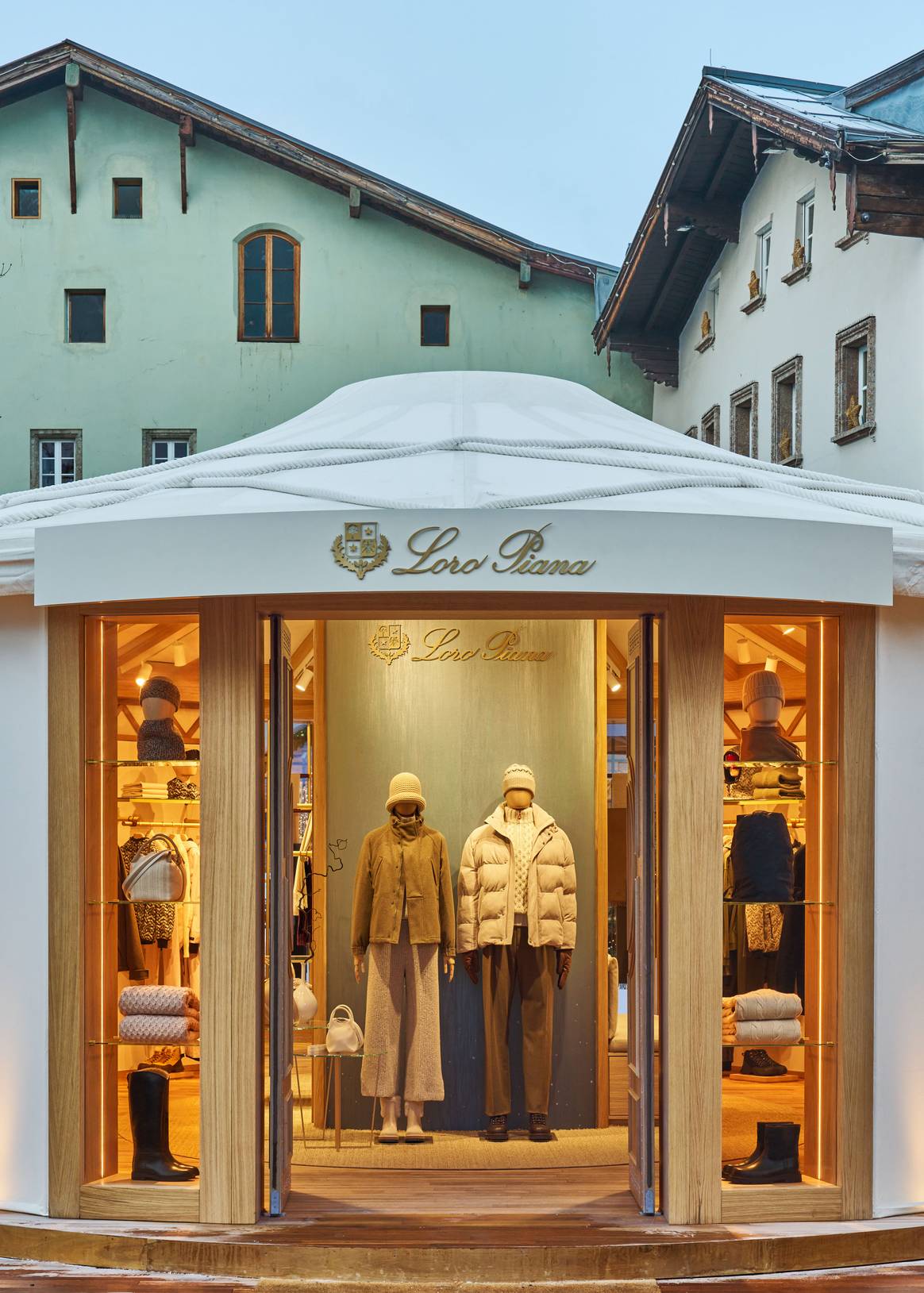 Pop-up von Loro Piana in Kitzbühel