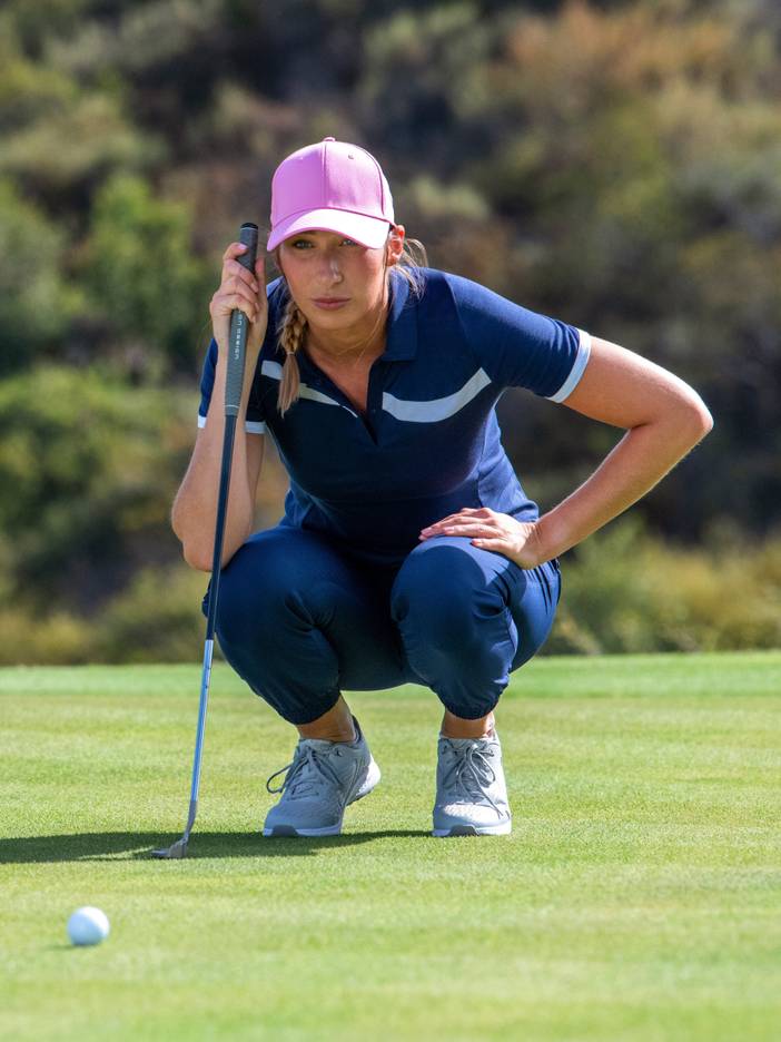 Women's Swing Tech™ Asymmetrical Color Block Golf Polo Shirt | Callaway