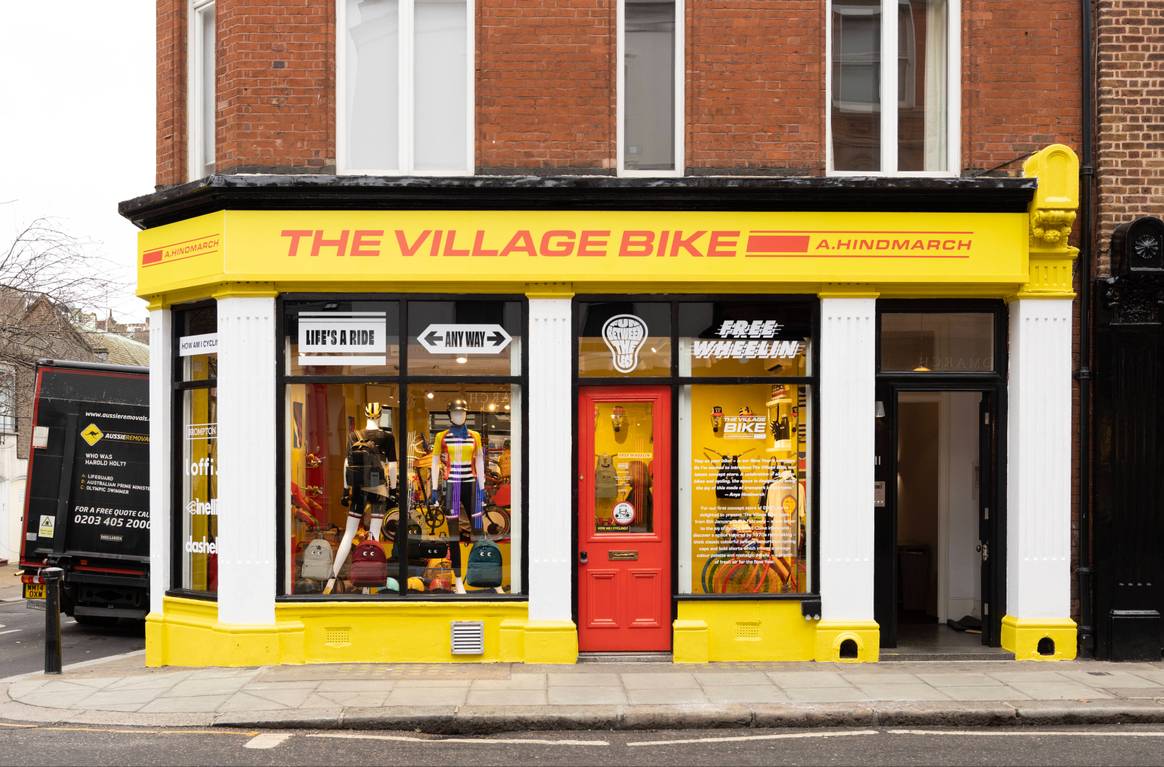 Anya Hindmarch’s The Village Bike store in London