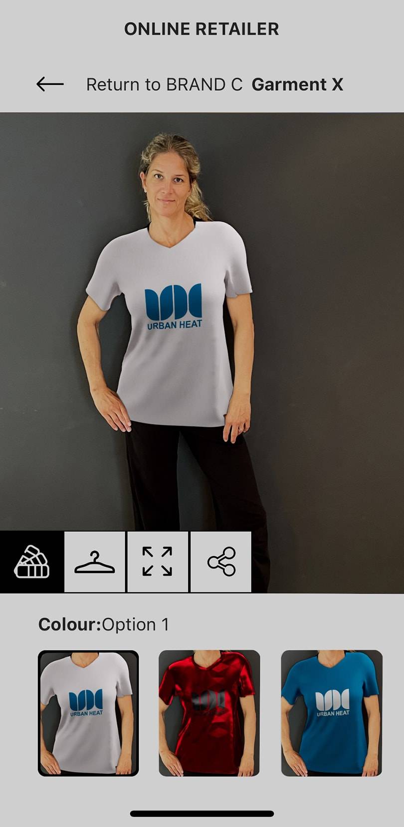 The potential to revolutionize the fashion and e-commerce industry-the first version of an app for virtual fitting from the Munich Startup URBAN HEAT