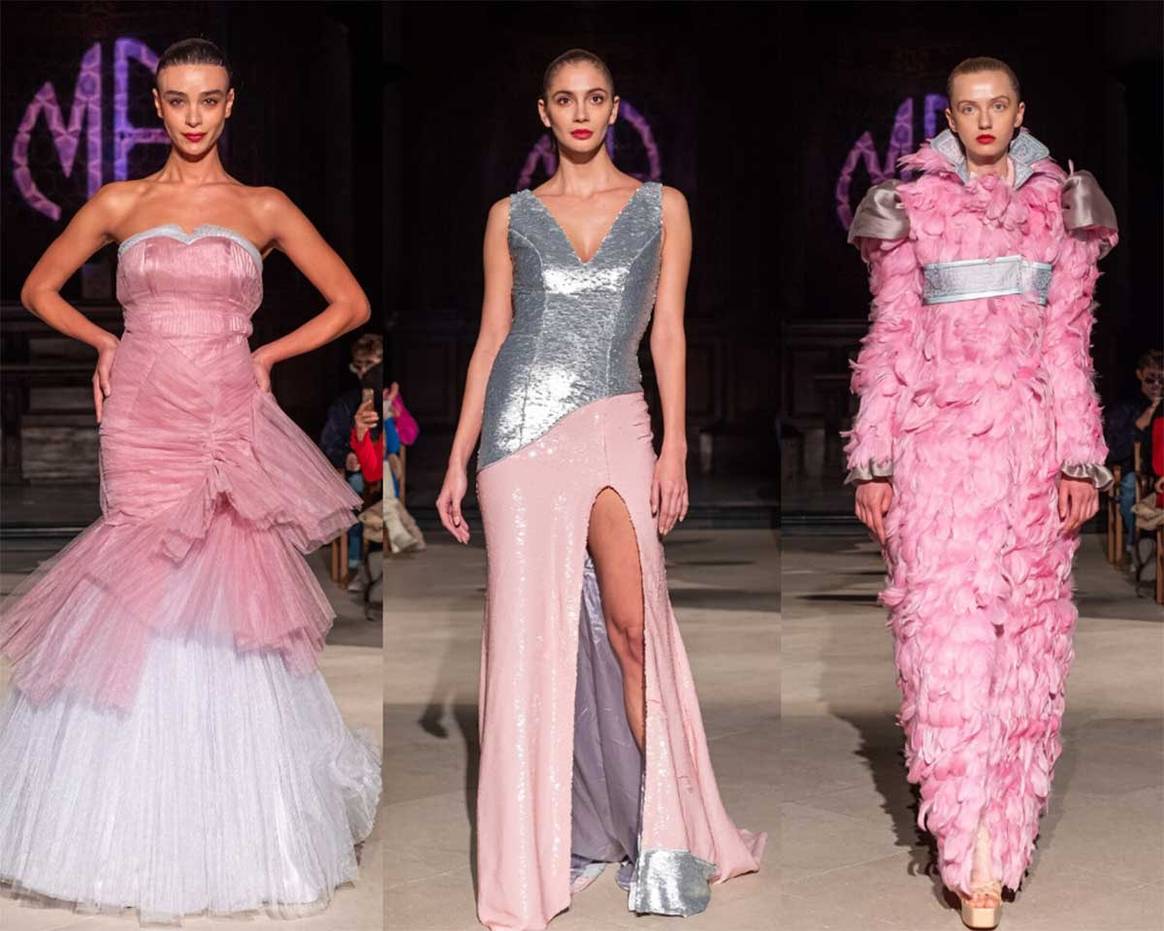 LFW AW20: Tulle, sequins and couture glamour