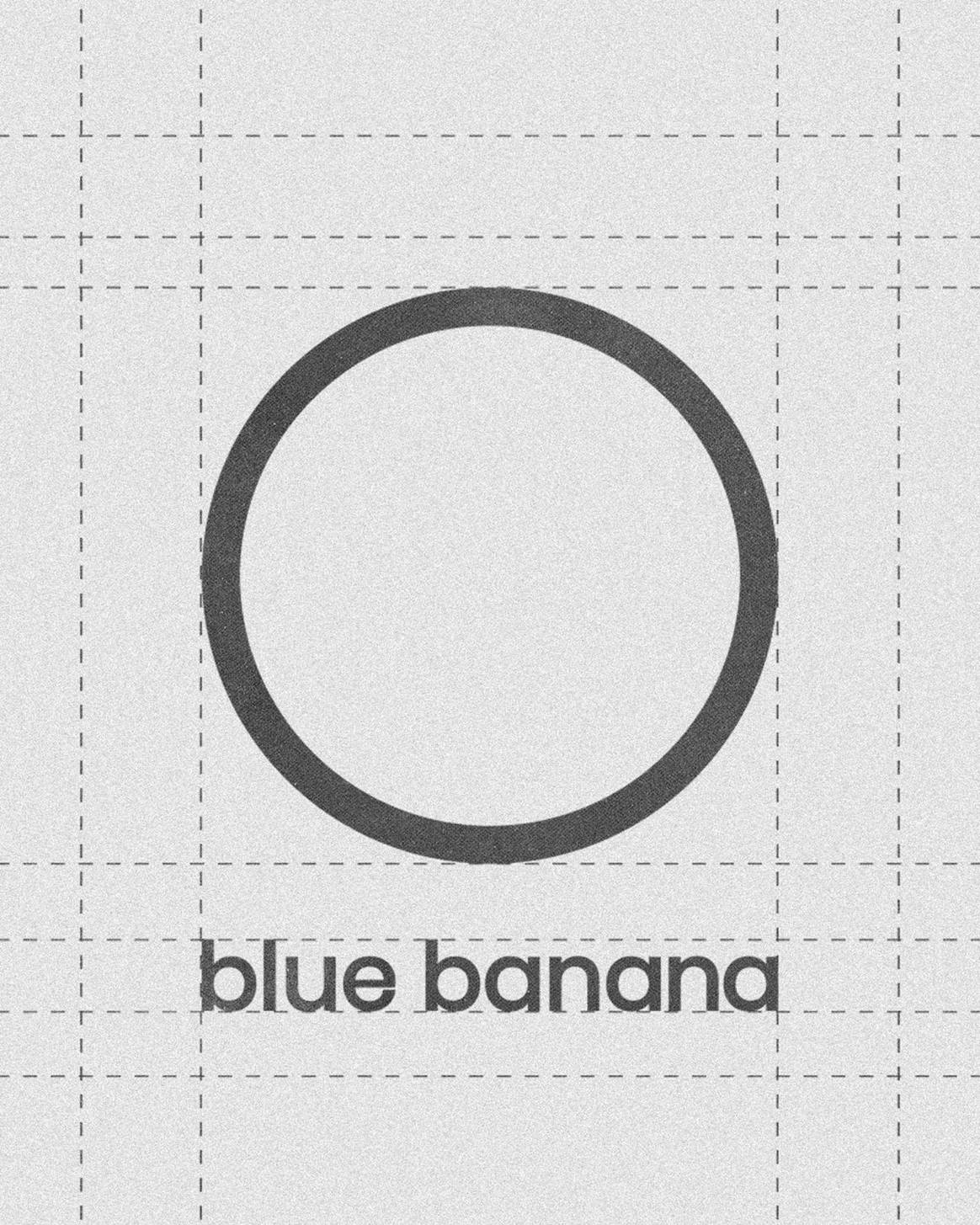 Imagen corporativa de Blue Banana con el nuevo “logo” en forma de círculo.