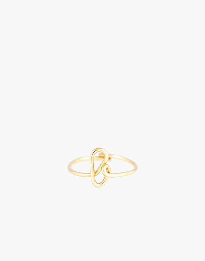 Atelier Paulin™ Poetic Letter Ring | Madewell