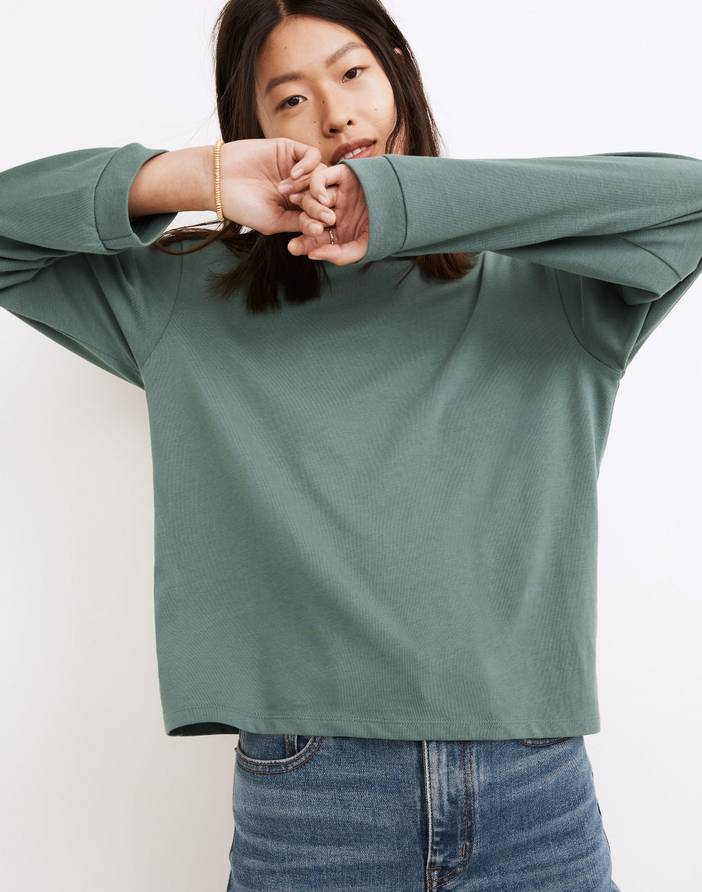 Supima® Cotton Essential Long-Sleeve Tee | Madewell