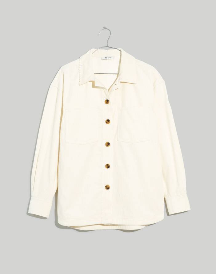 Plus Corduroy Kentwood Oversized Shirt-Jacket | Madewell