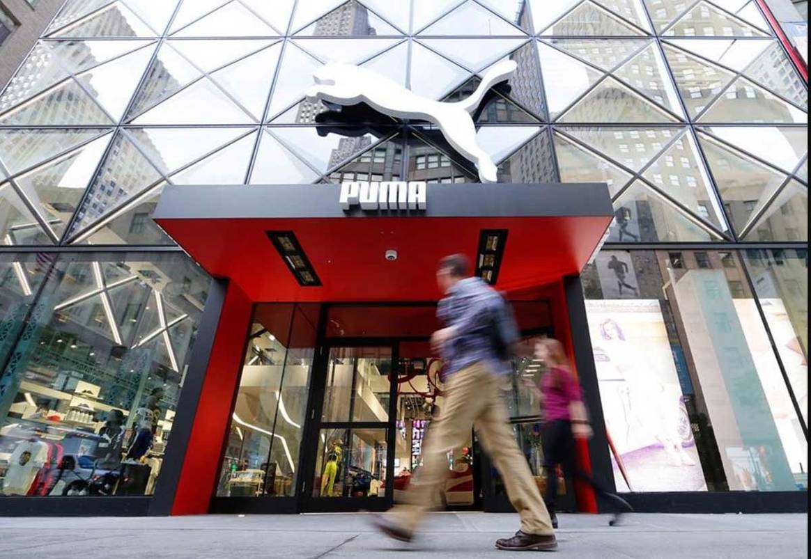 In foto: il primo flagship store nordamericano di Puma a New York City