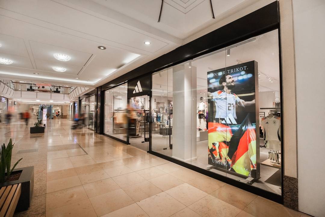 Adidas storefront.