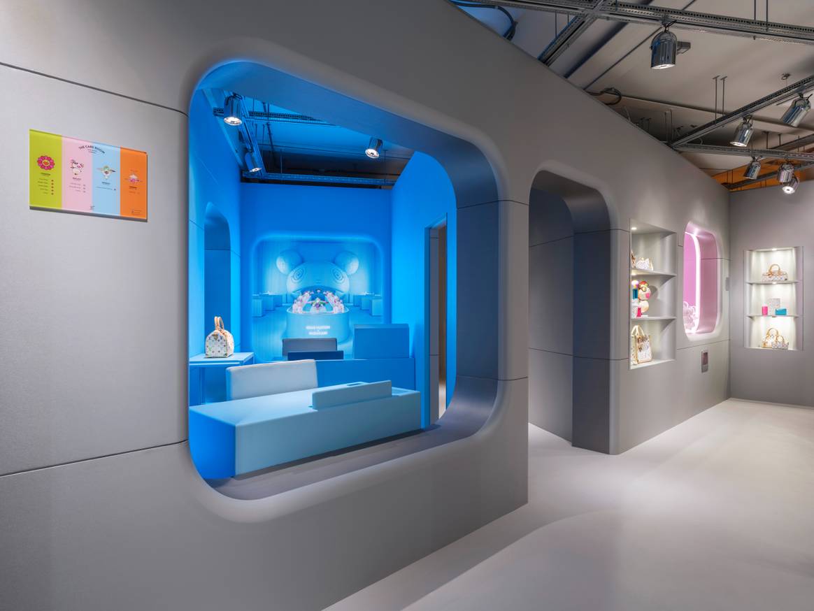 Louis Vuitton x Murakami pop-up in London