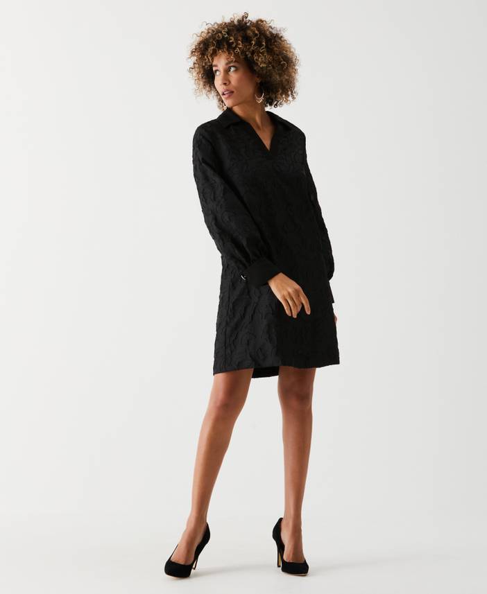 Women's Petite Clip Organza A-Line Dress | Ella by Rafaella