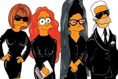 Fashion stars en caricatura