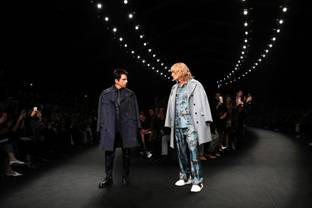 Ben Stiller et Owen Wilson, mannequins vedettes...et surprise à Paris pour Valentino