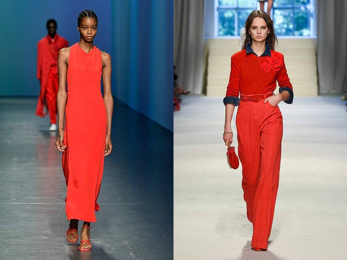 Auf den Catwalks gesichtet: Pantone-Farbtrends für S/S 20