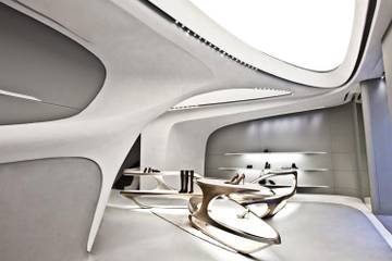 Stuart Weitzman inaugure sa 3eme boutique conçue par Zaha Hadid