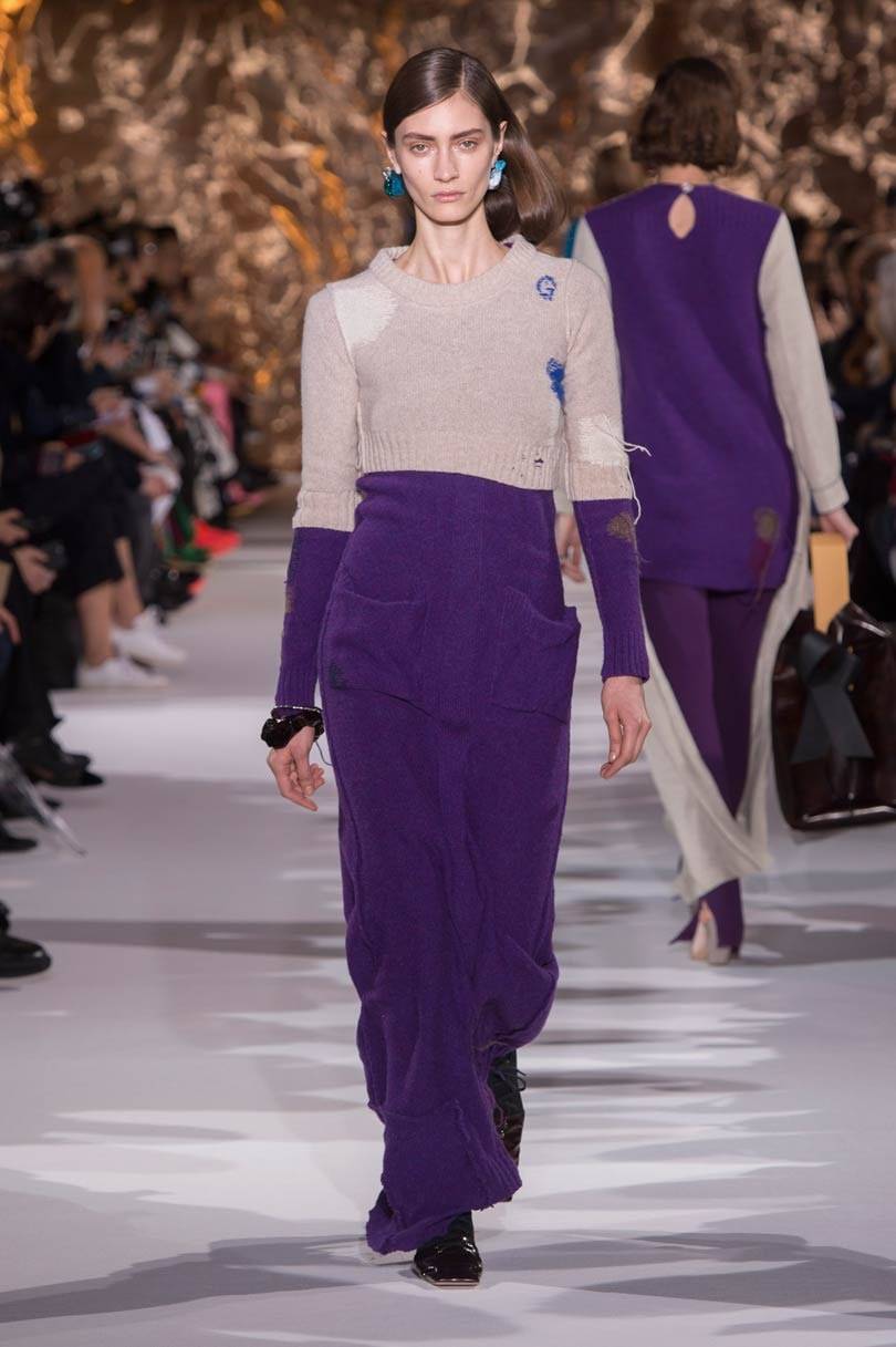 Gespot op de catwalk: Pantone x Prince paars