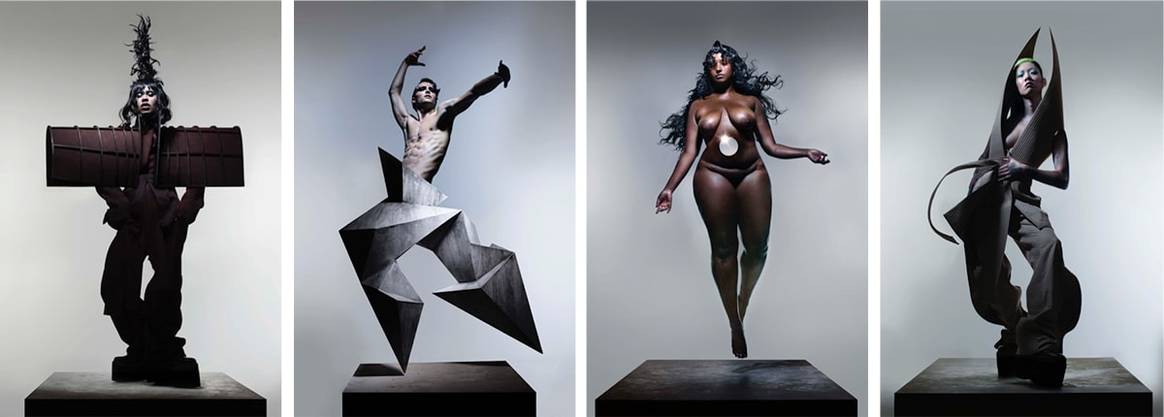 Gareth Pugh returns: Designer launches major new multidisciplinary art project 'The Reconstruction' in support of Refuge