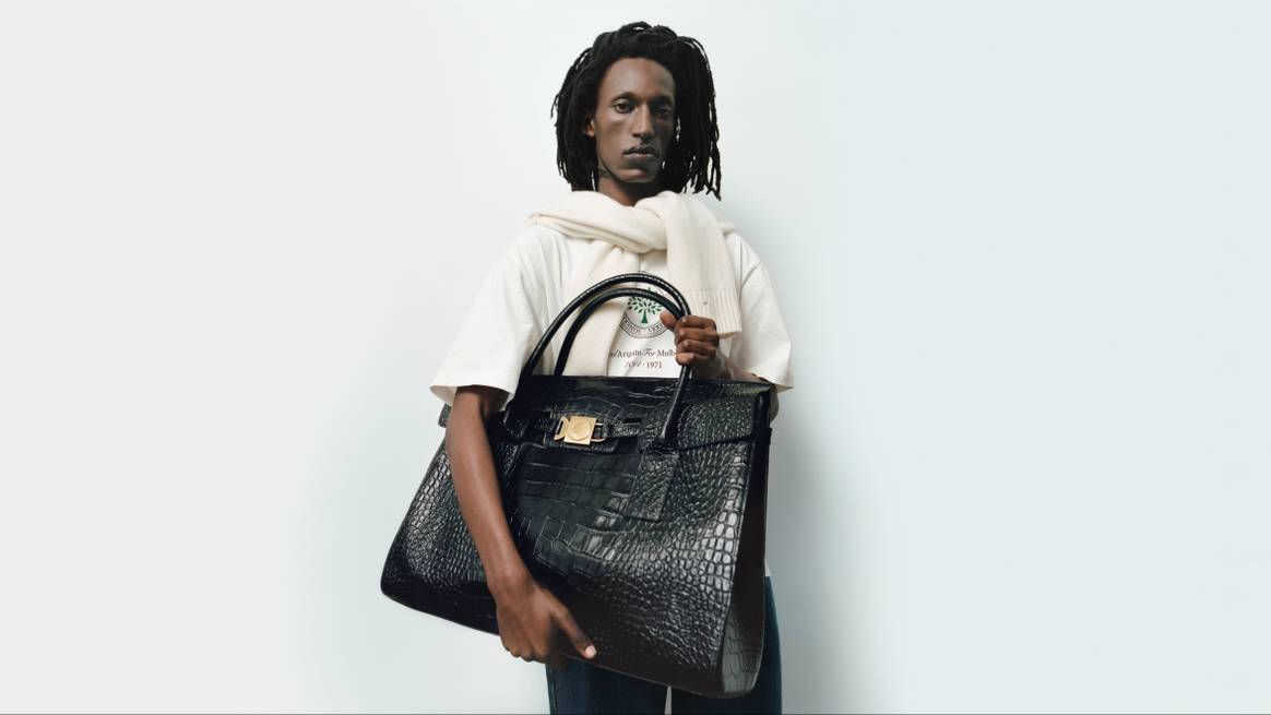 Image: Axel Arigato; Axel Arigato for Mulberry collaborative capsule collection