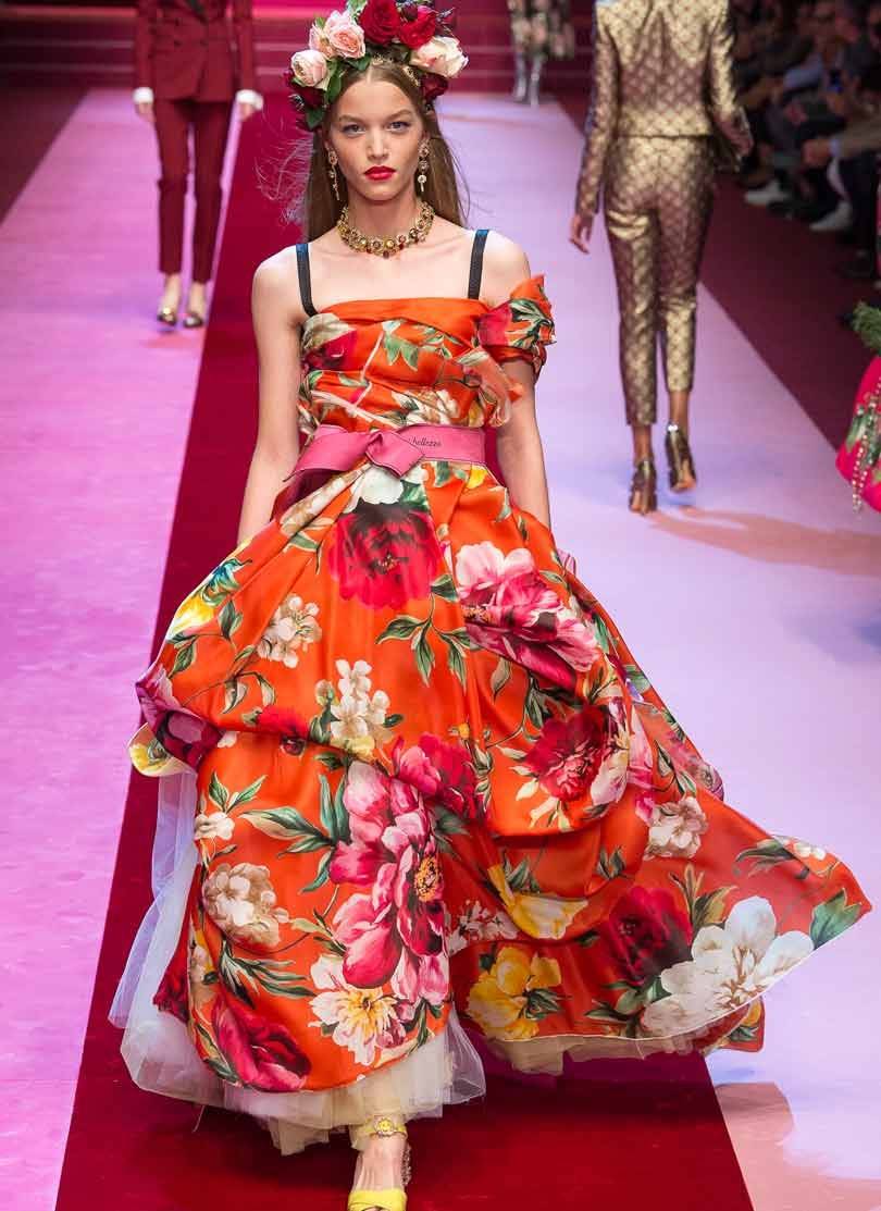 D&G's 'queen of hearts' fetes strong women at Milan Fashion Week