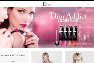 Dior tops list of best performing websites