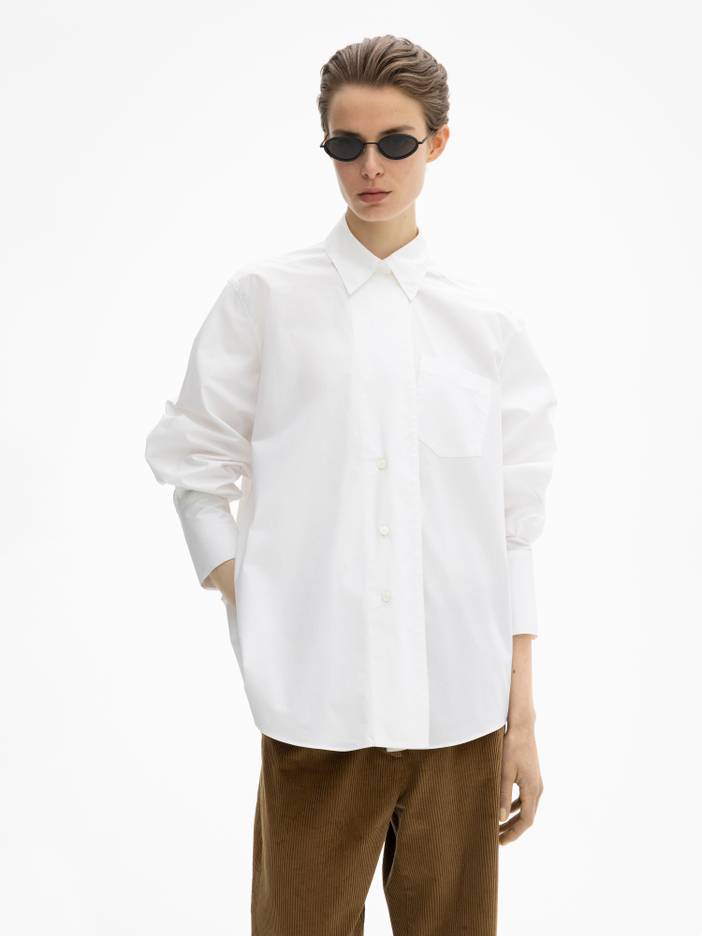 Asymmetric shirt | House of Dagmar