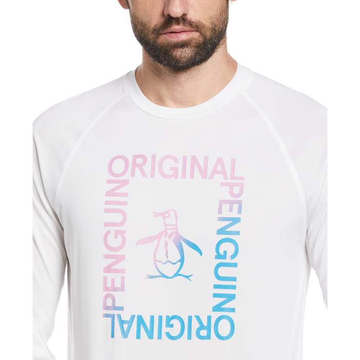 Men's Pete Logo Rashguard Top | Original Penguin