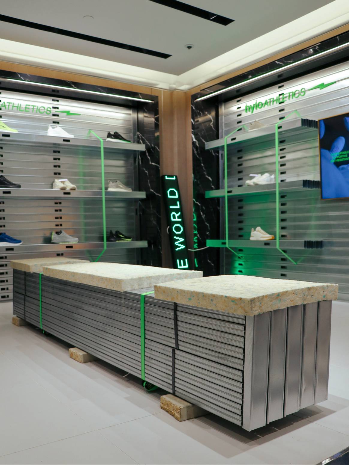 Image: Hylo Athletics; pop-up at Harrods