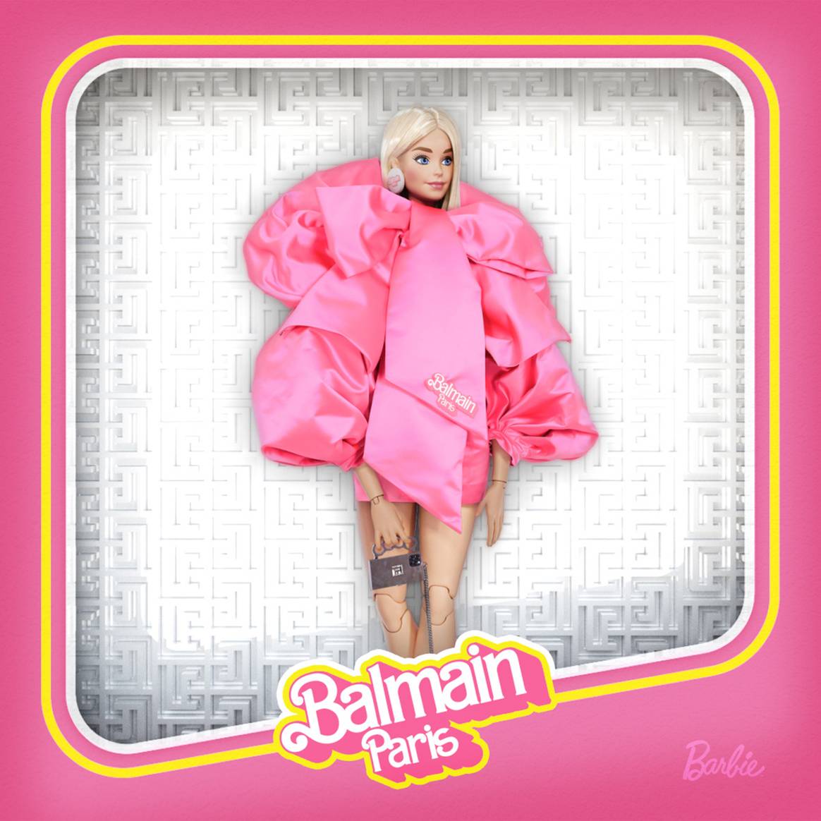 Photo Credits: Barbie x Balmain, colección phygital de prendas ready-to-wear, accesorios y activos NFT. Fotografía de cortesía.
