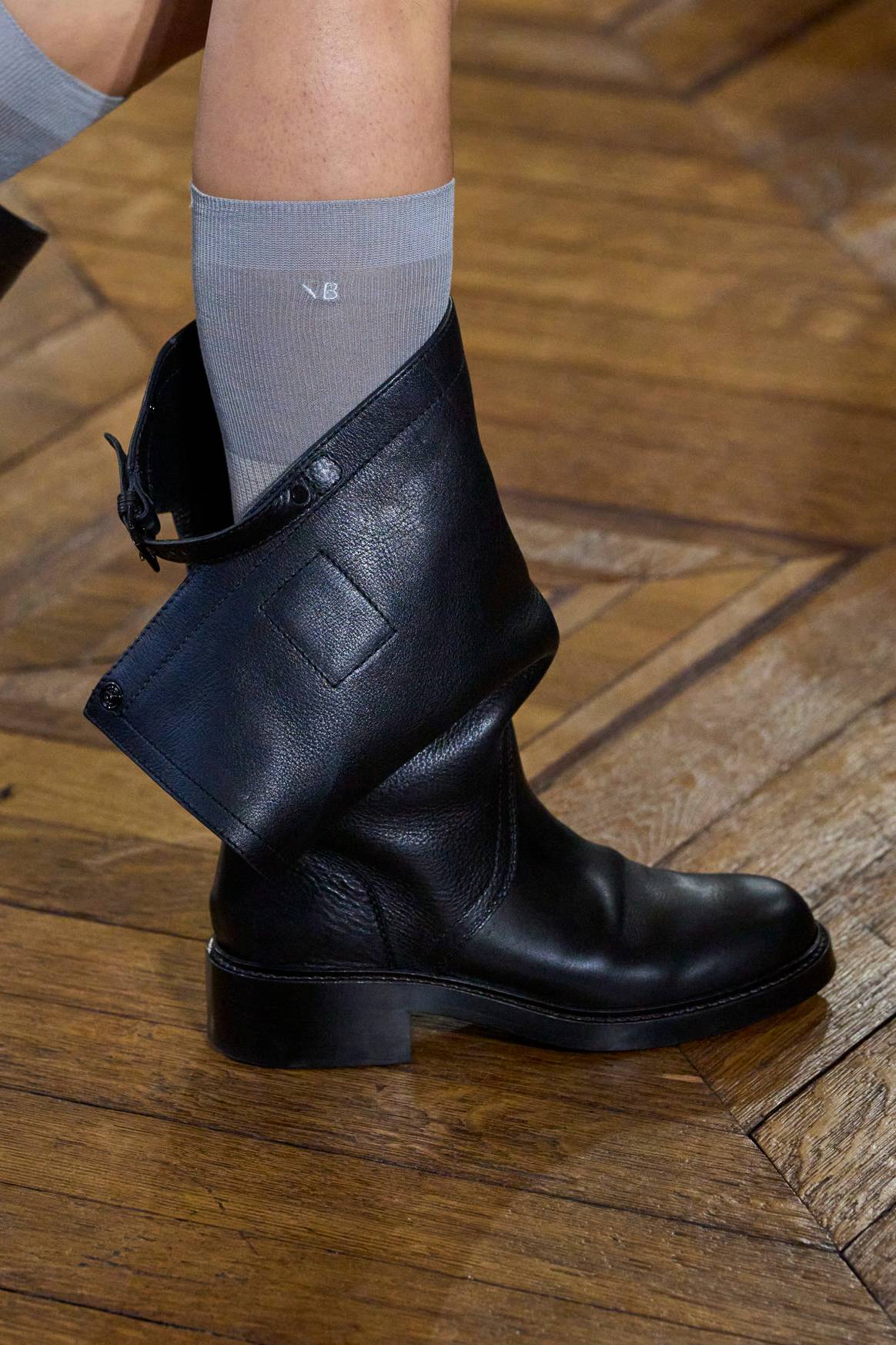 Victoria Beckham ss24 black boots