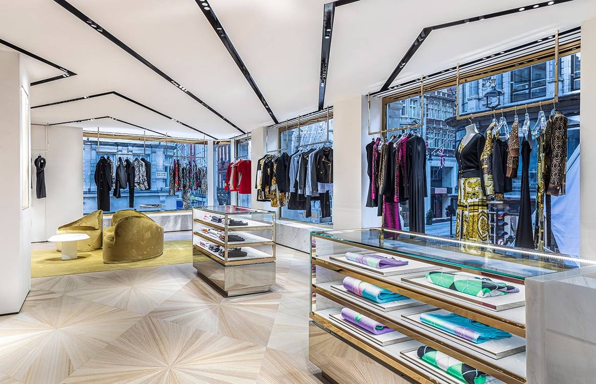 In pictures: Versace opens flagship on New Bond Street