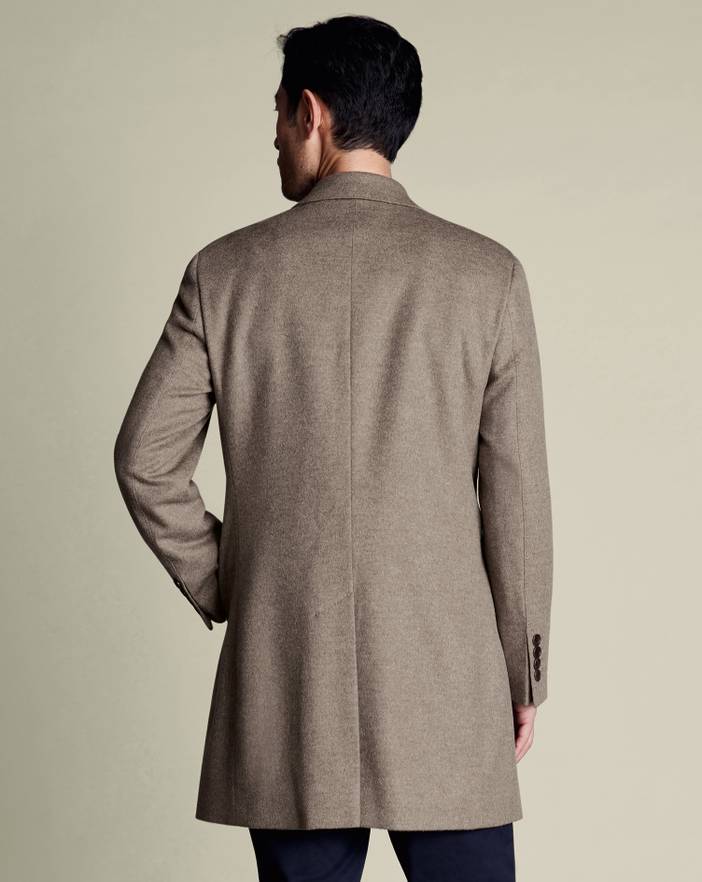 Men's Charles Tyrwhitt Overna coat | Charles Tyrwhitt