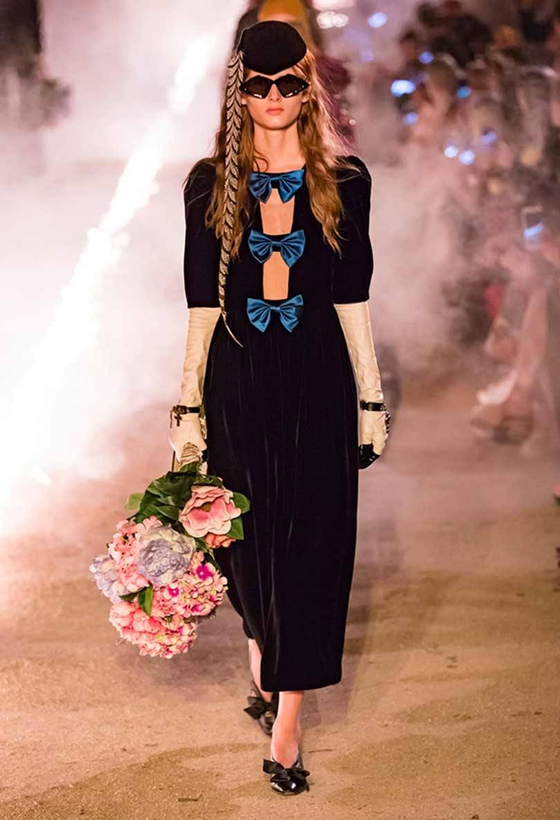 In Pictures: Gucci explores death fascination in its Cruise 2019 show