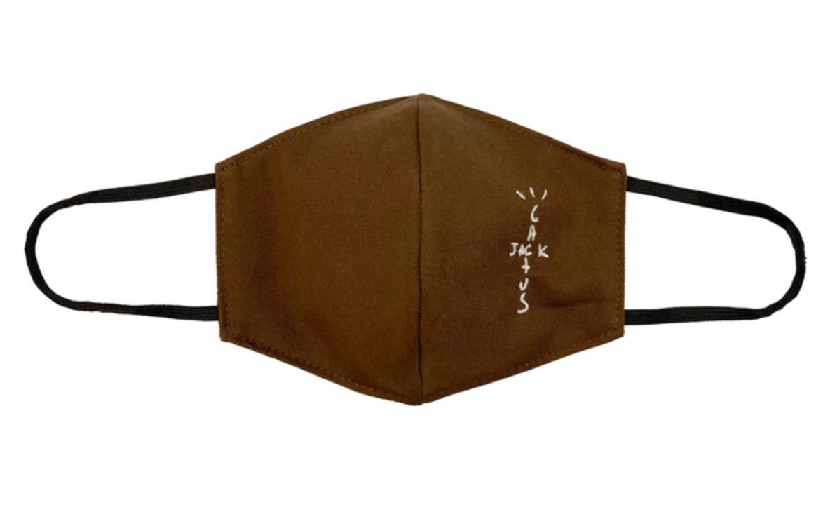 Travis Scott Cactus Jack face mask in brown
