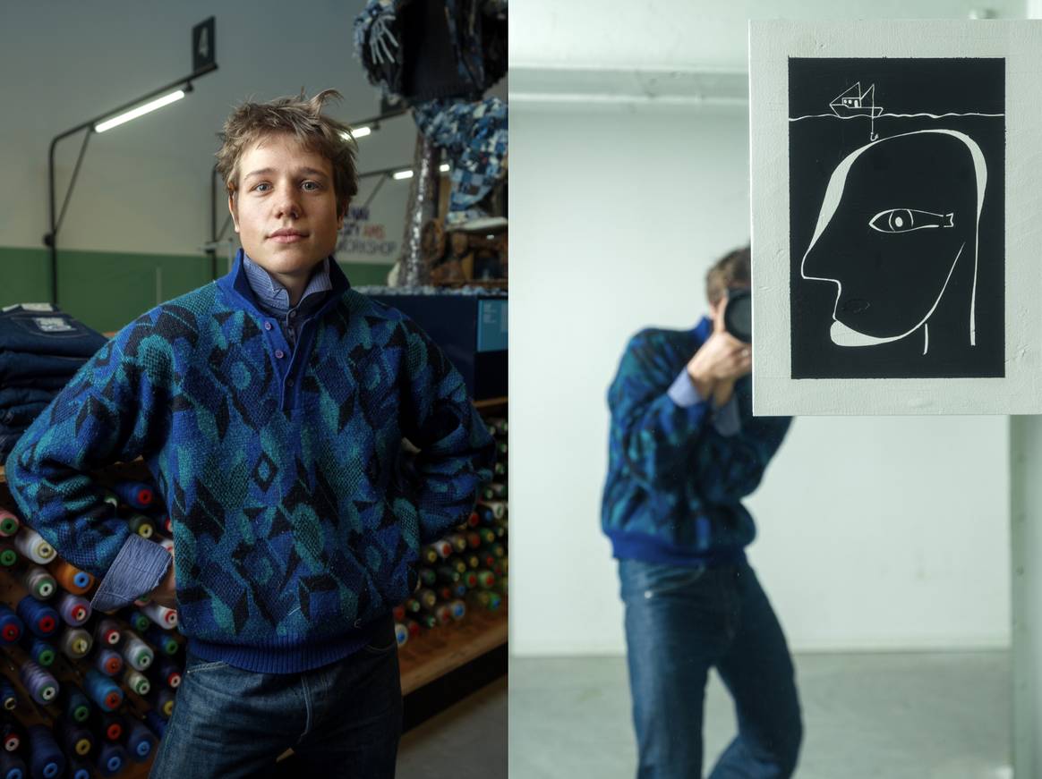 Mani Lauscher. Beeld: Lex Overtoom, House of Denim